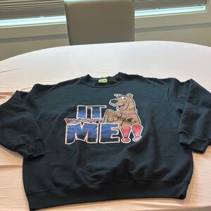 Scooby-Doo Graphic Crewneck Sweatshirt - Black